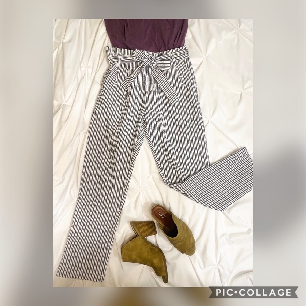 EN CREME Seersucker Pants